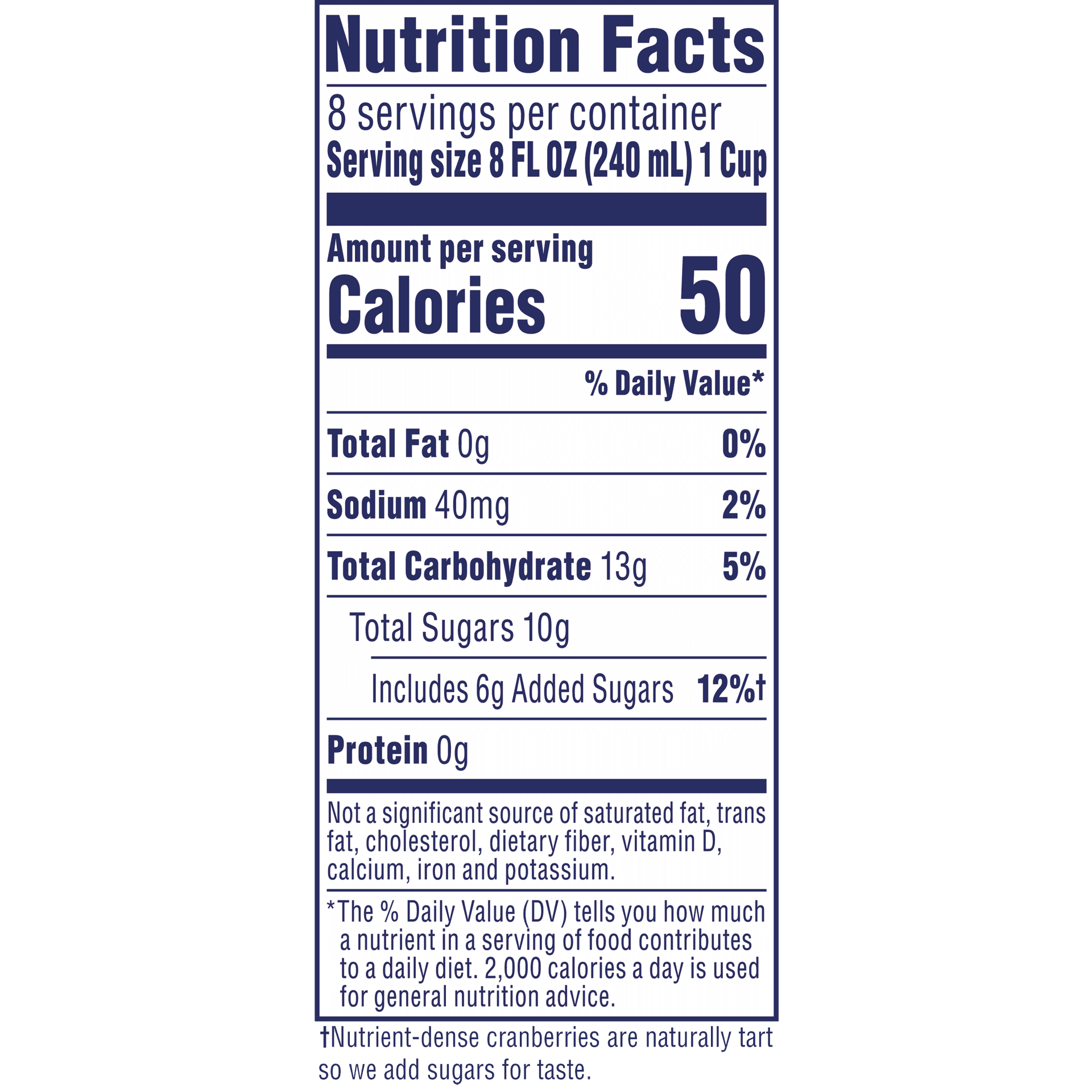 Nutrition Label