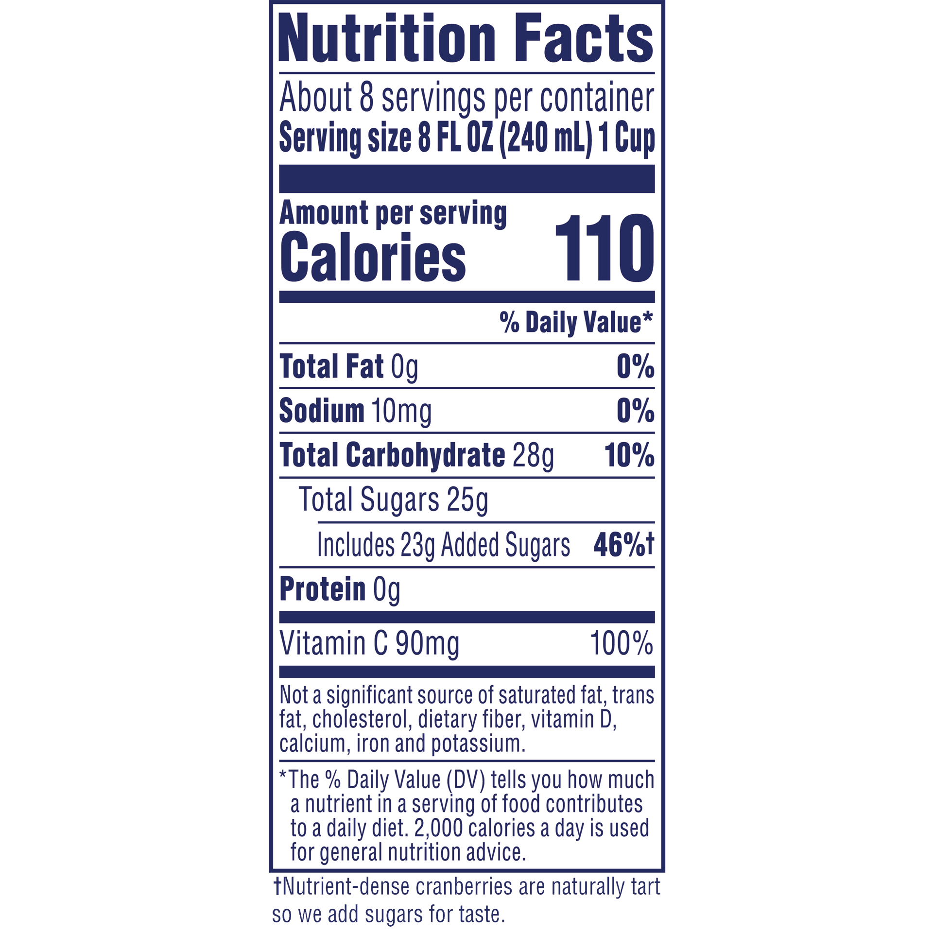 Nutrition Label