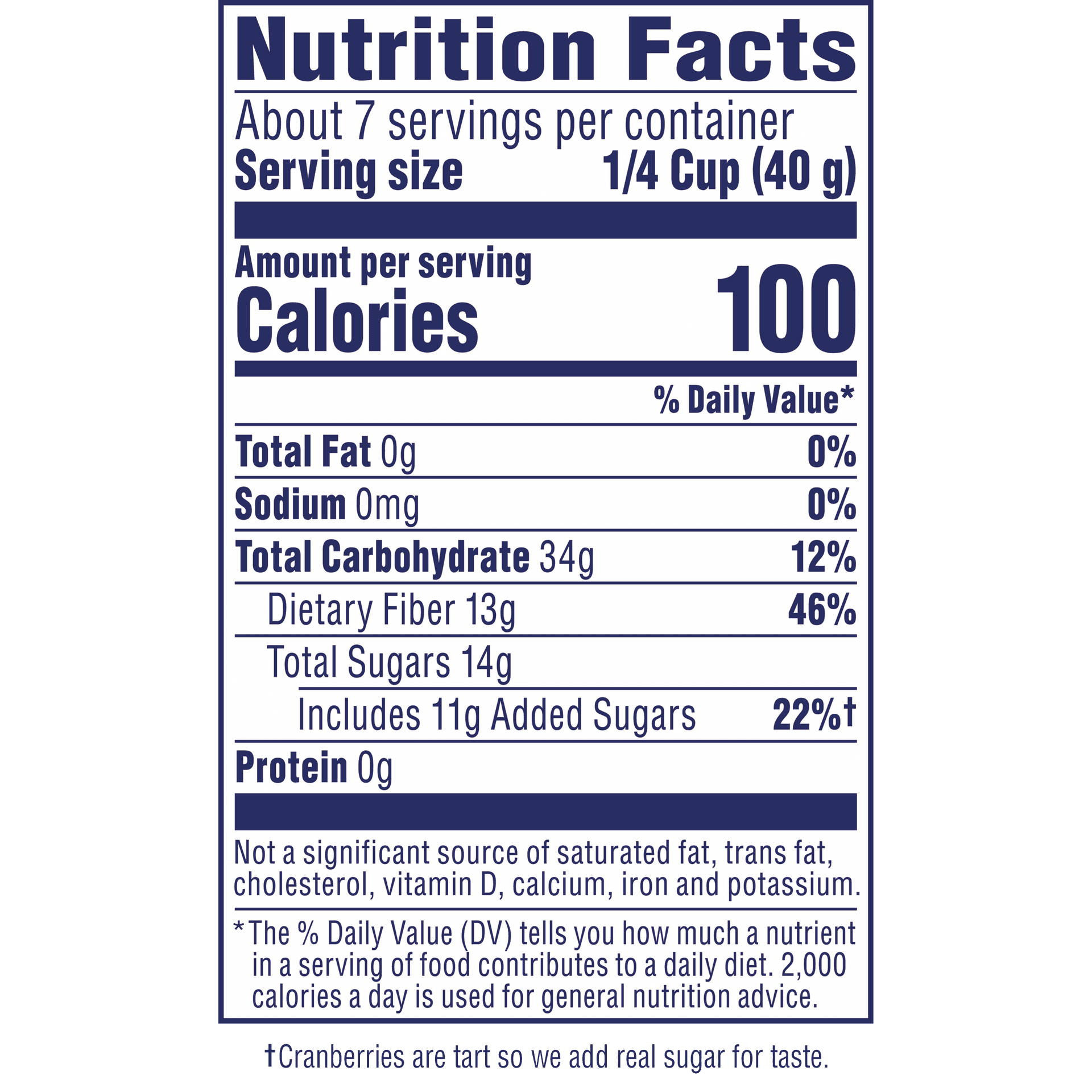 Nutrition Label
