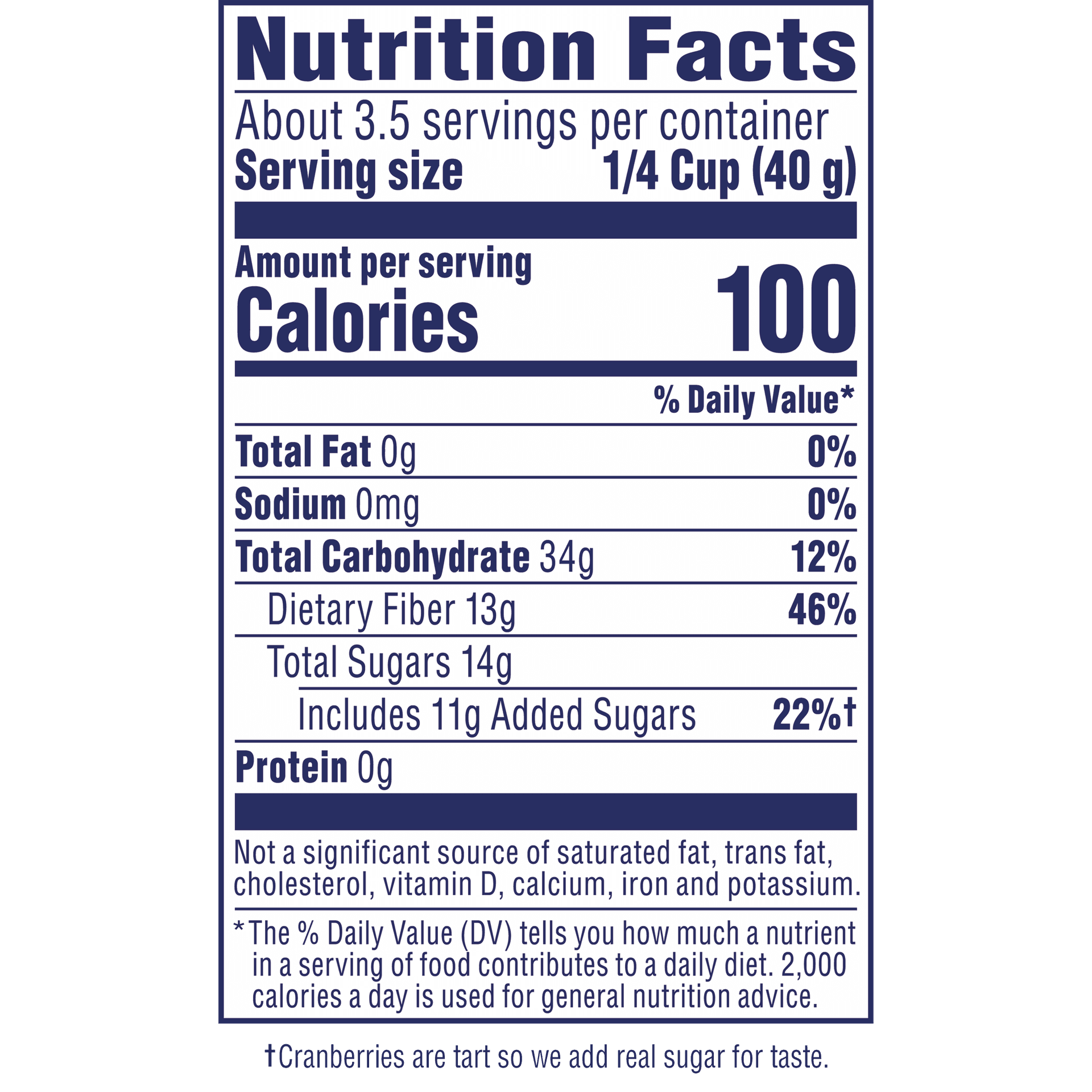 Nutrition Label