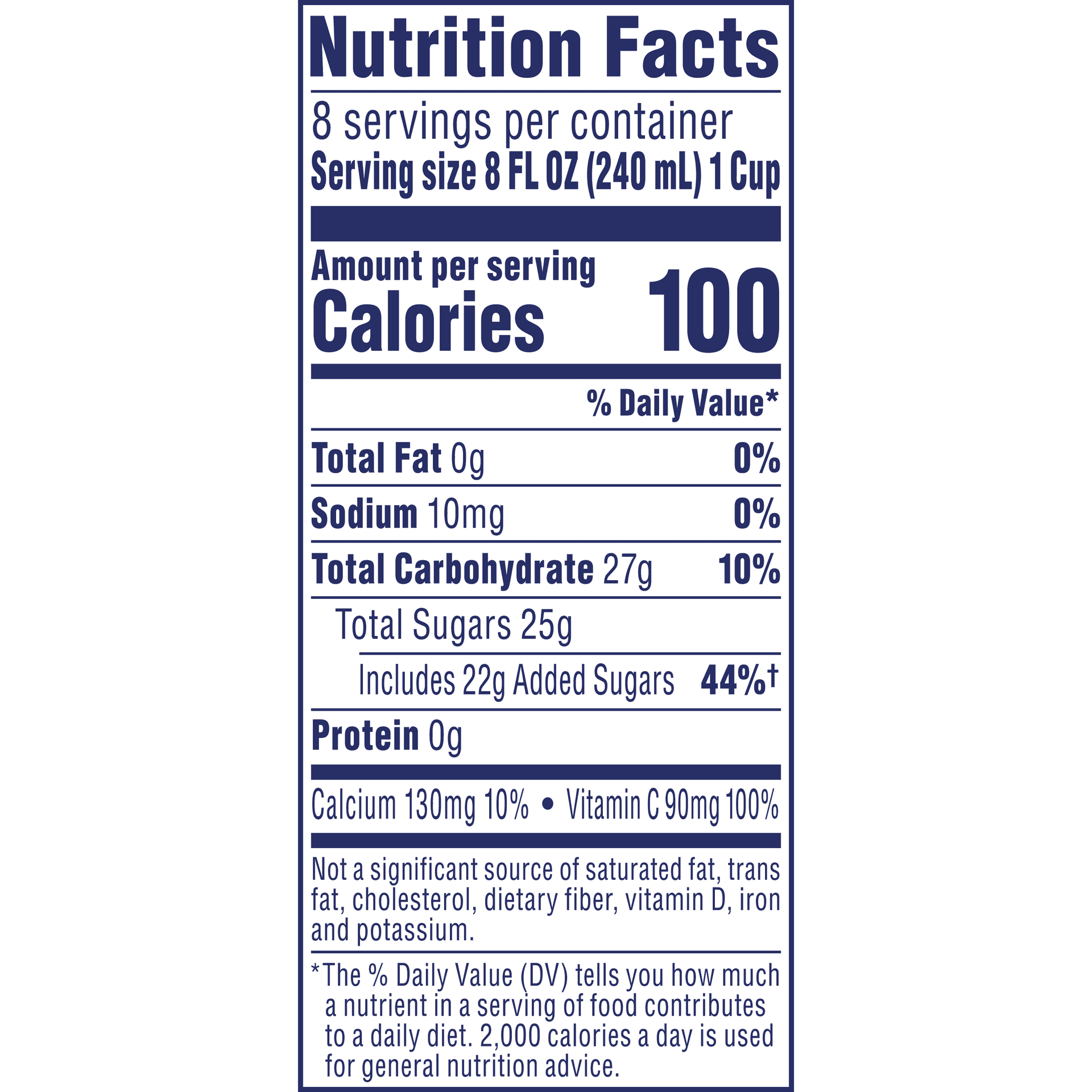 Nutrition Label