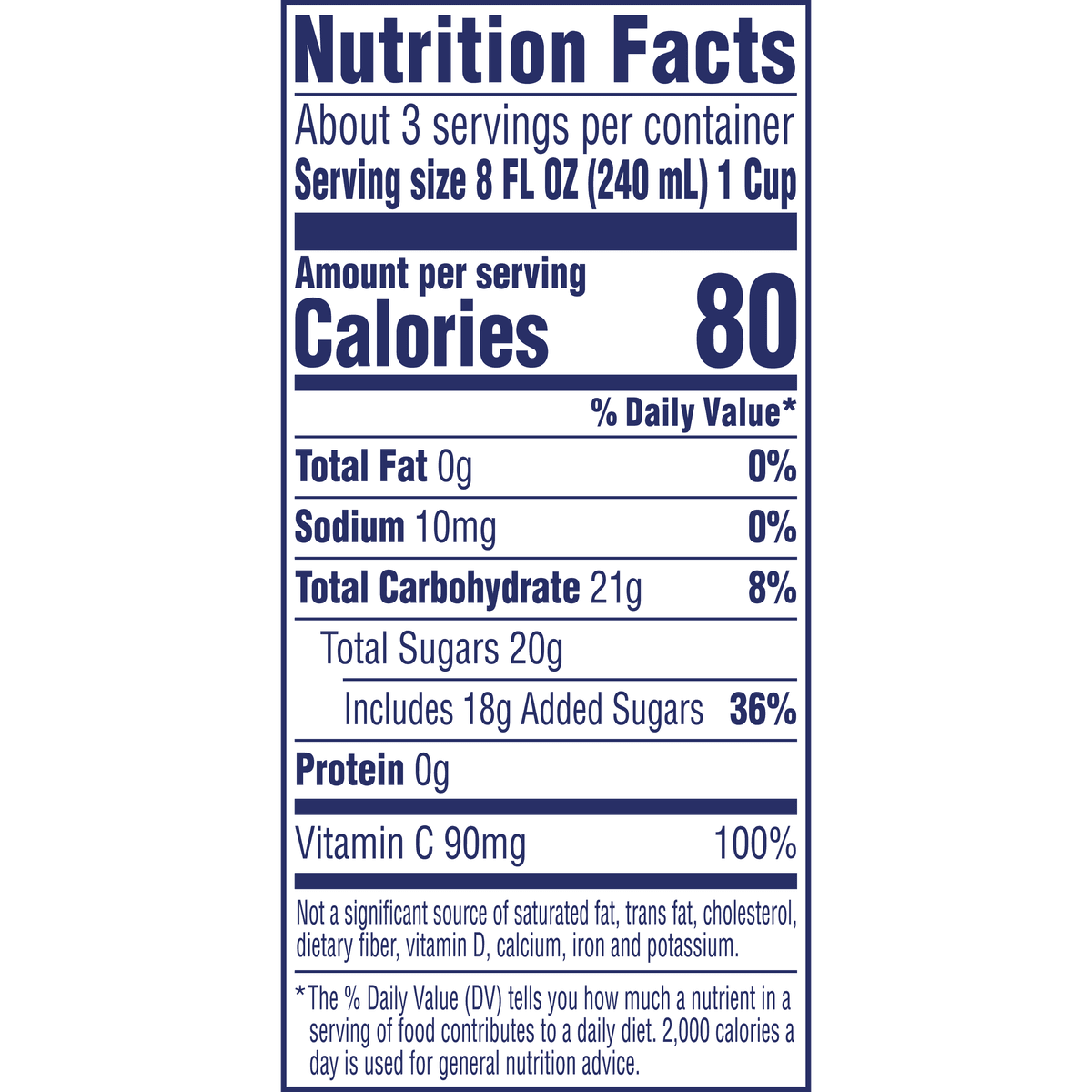 Nutrition Facts